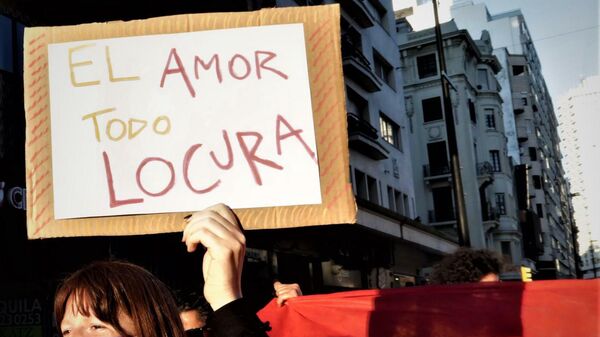 Marcha por la Salud Mental, Desmanicomialización y Vida Digna en Uruguay, 2020 - Sputnik Mundo