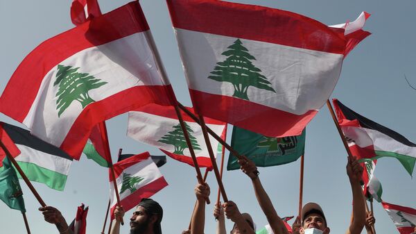 Bandera de Líbano - Sputnik Mundo