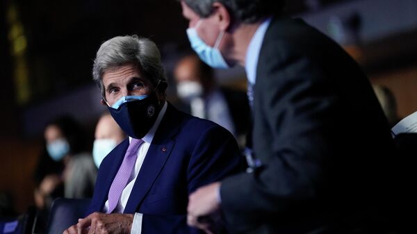 John Kerry, enviado especial del presidente de EEUU, Joe Biden, para temas del cambio climático - Sputnik Mundo