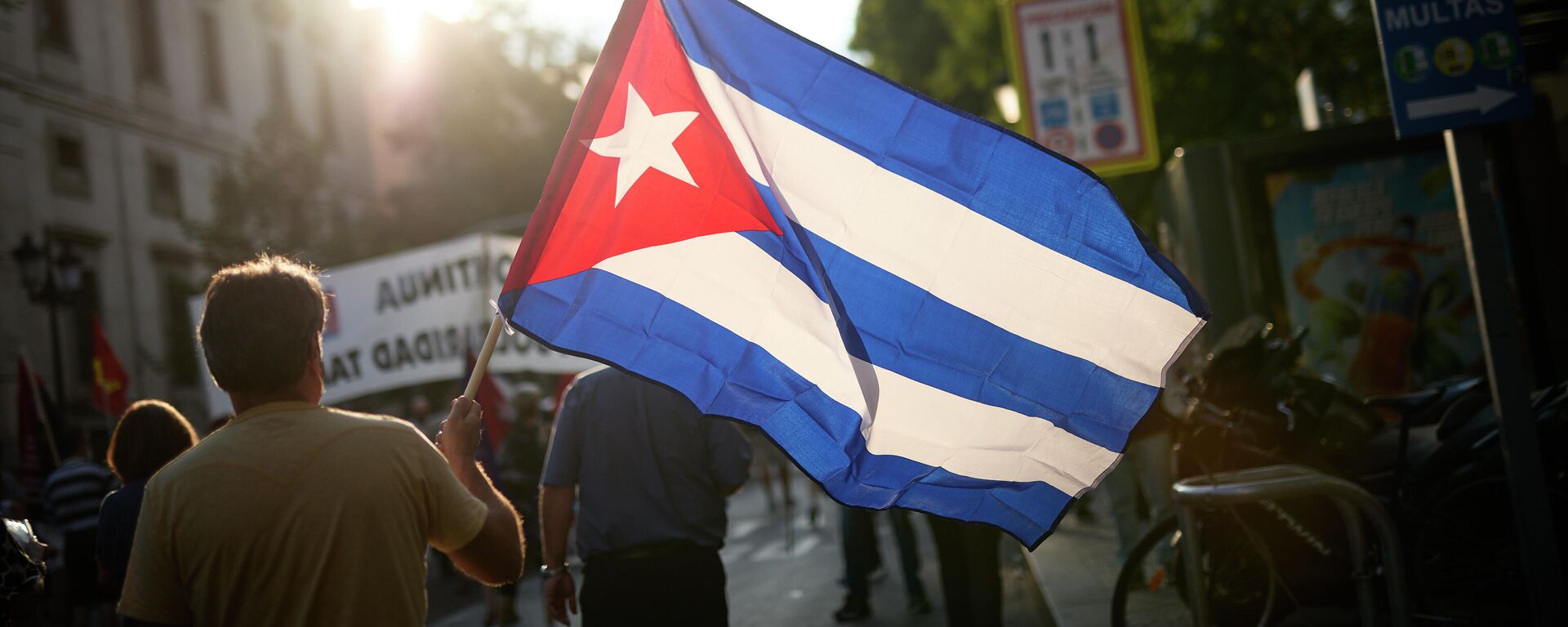 La bandera de Cuba (imagen referencial) - Sputnik Mundo, 1920, 08.06.2022
