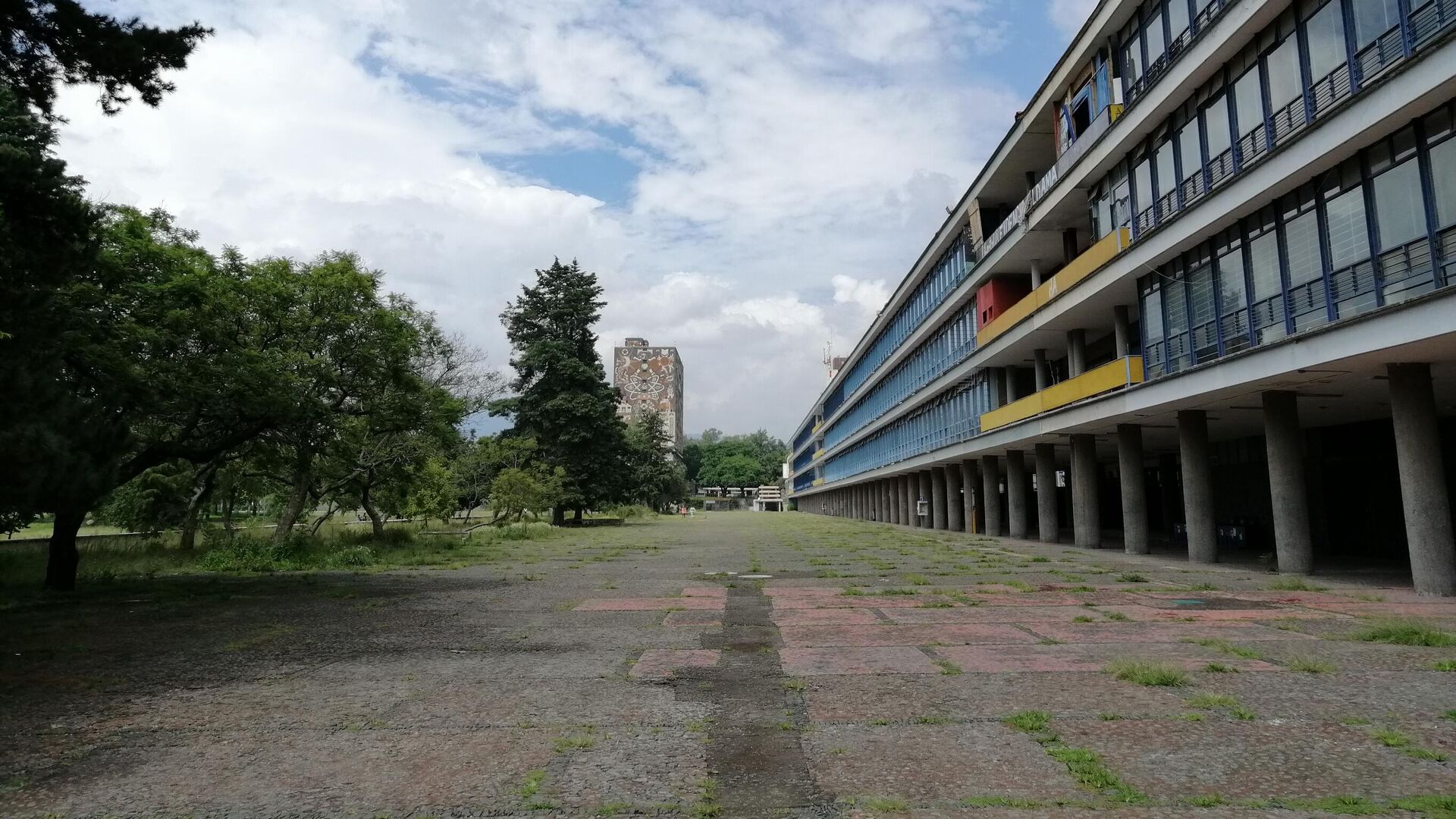 Ciudad Universitaria, campus central de la Universidad Nacional Autónoma de México - Sputnik Mundo, 1920, 05.01.2022