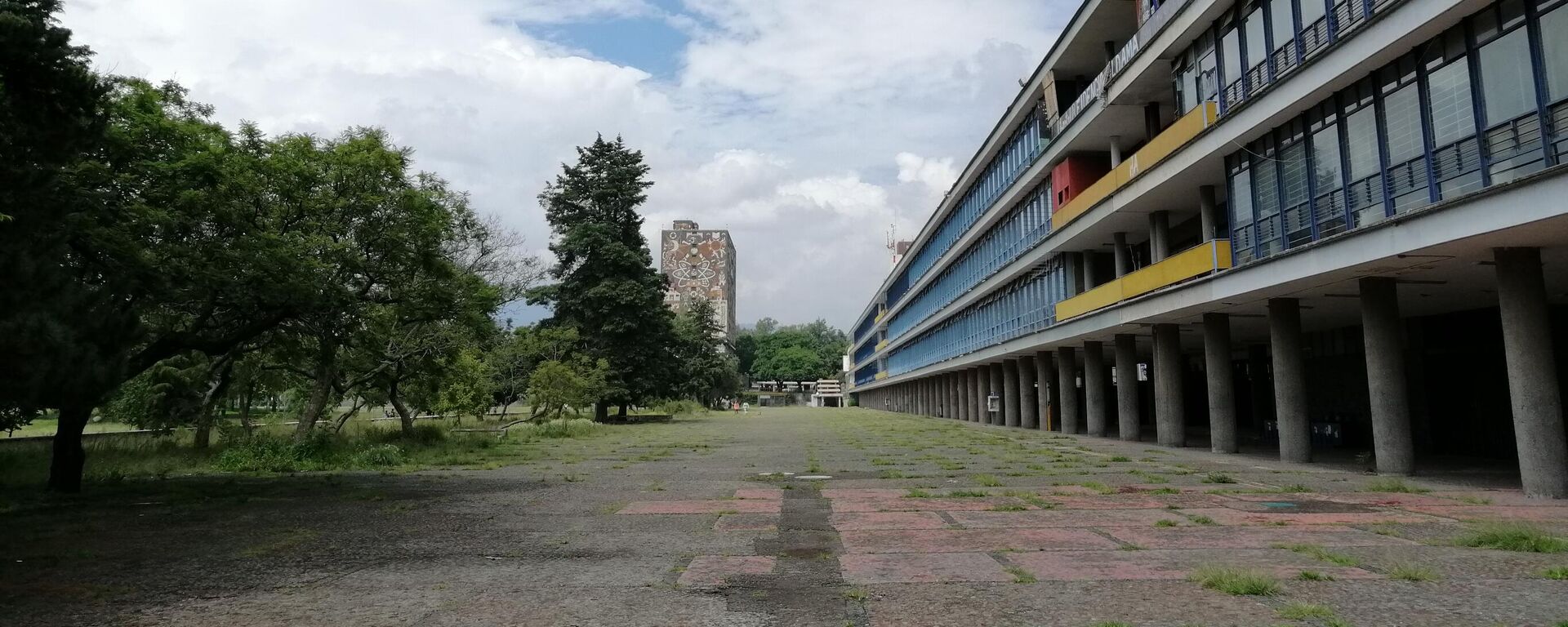 Ciudad Universitaria, campus central de la Universidad Nacional Autónoma de México - Sputnik Mundo, 1920, 22.10.2021