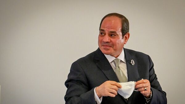 Abdelfatah al Sisi, presidente de Egipto - Sputnik Mundo