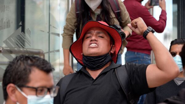 Protestas en Quito, Ecuador - Sputnik Mundo