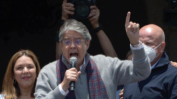 Guillemo Lasso, presidente de Ecuador - Sputnik Mundo