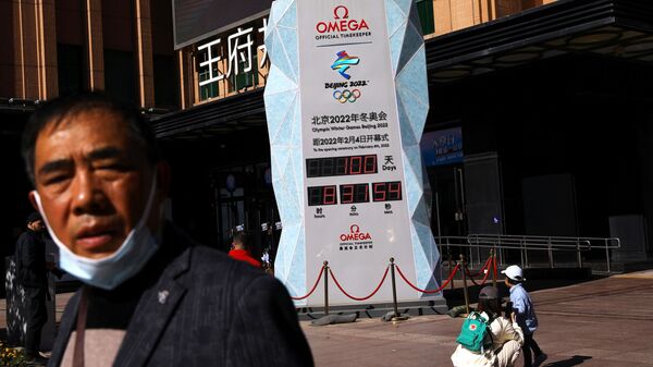 Отсчет времени до старта Олимпийских игр в Пекине  - Sputnik Mundo