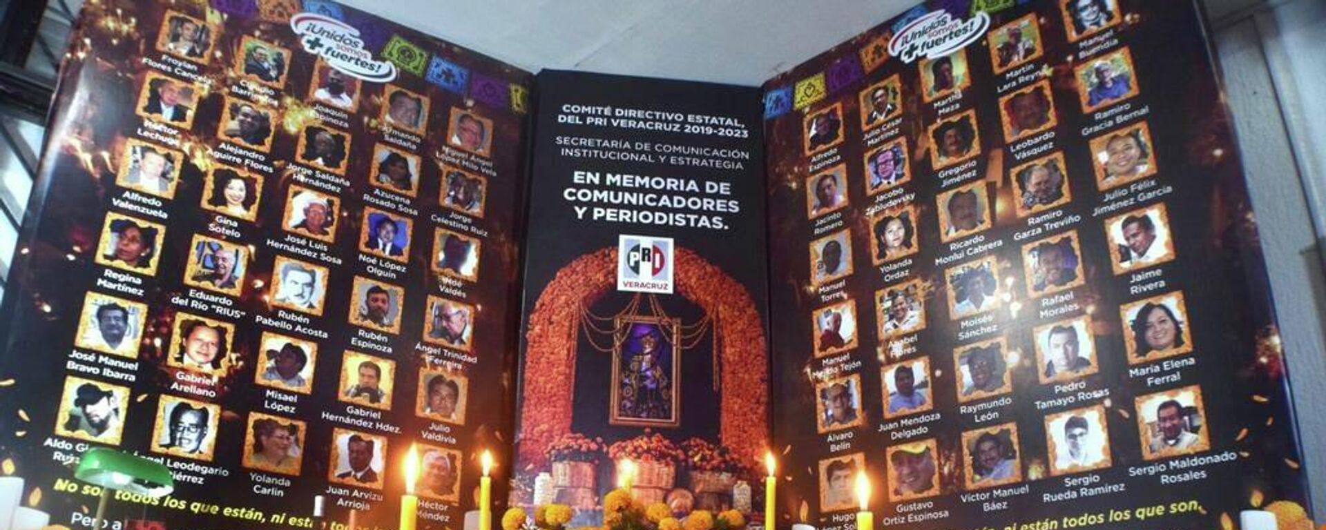 Homenaje del PRI en Veracruz a comunicadores y periodistas fallecidos. - Sputnik Mundo, 1920, 29.10.2021