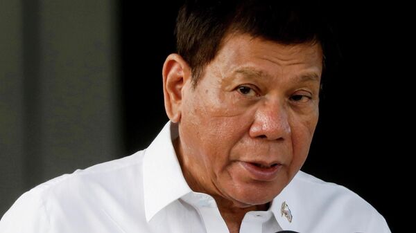 El presidente filipino, Rodrigo Duterte - Sputnik Mundo