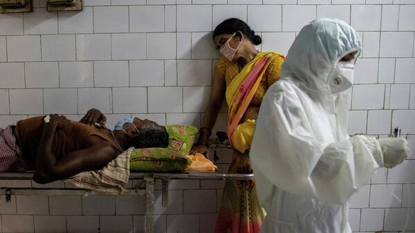 Un hospital en la India - Sputnik Mundo