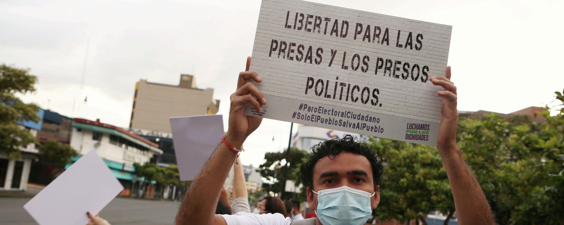 Manifestación en Costa Rica en apoyo de los opositores nicaragüenses detenidos - Sputnik Mundo, 1920, 06.11.2021