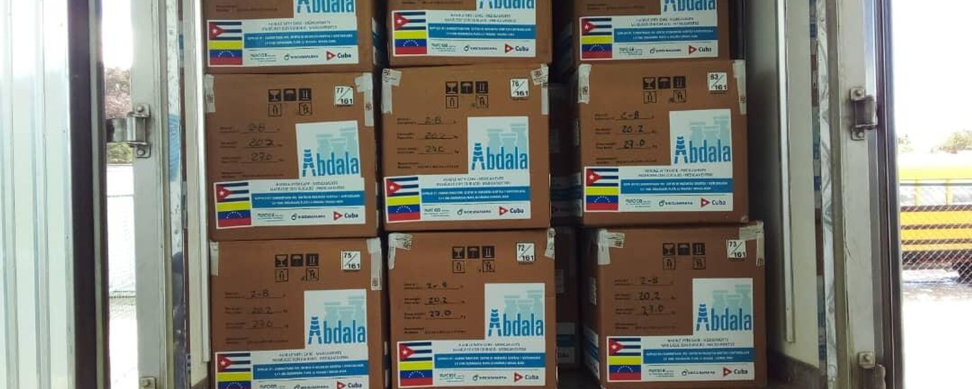 La llegada de Venezuela de un nuevo lote de la vacuna contra COVID-19 cubana Abdala - Sputnik Mundo, 1920, 07.11.2021