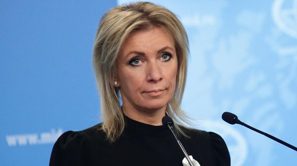 María Zajárova,  portavoz del Ministerio de Exteriores de Rusia - Sputnik Mundo