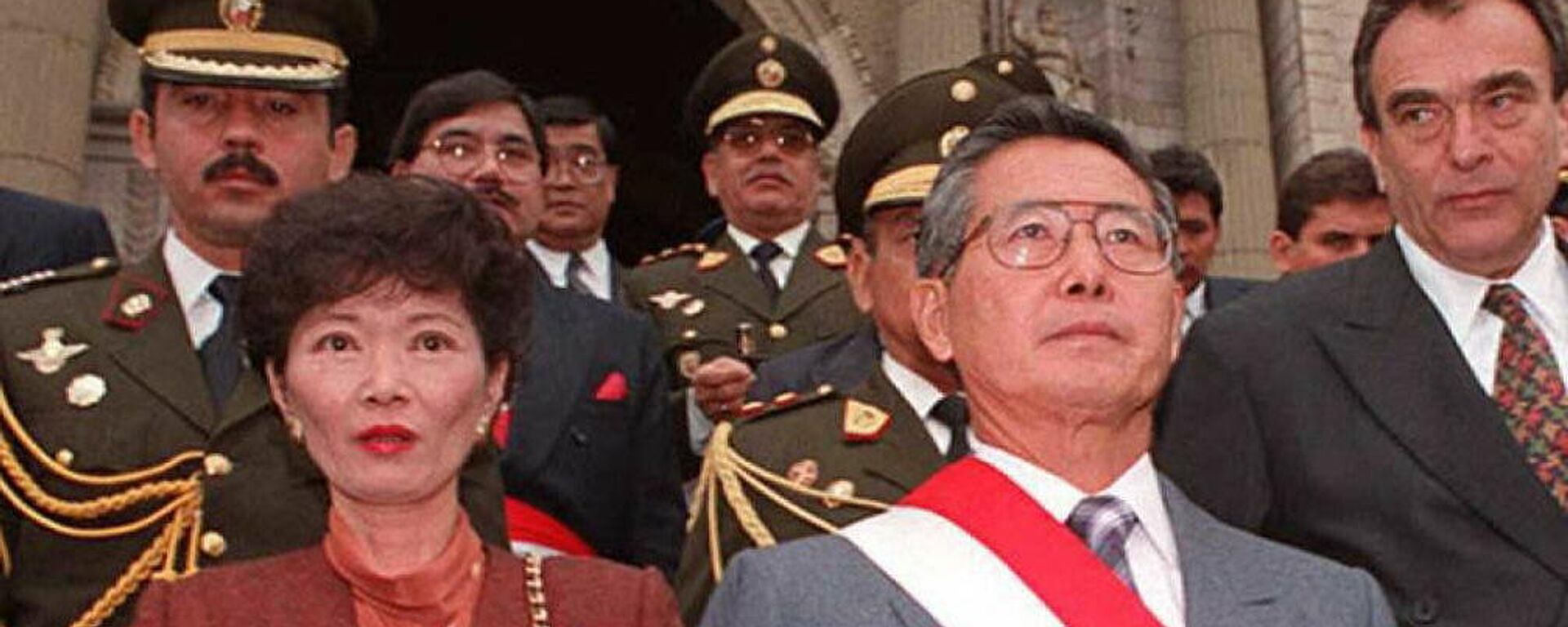 El expresidente peruano Alberto Fujimori y su exesposa, Susana Higuchi  - Sputnik Mundo, 1920, 09.11.2021