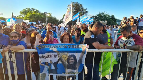 Cierre de campaña del Frente de Todos para las elecciones legislativas en Argentina - Sputnik Mundo