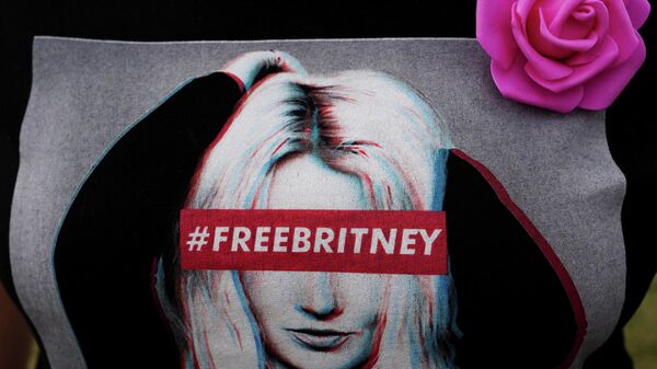 Manifestación a favor de la libertar de Britney Spears - Sputnik Mundo