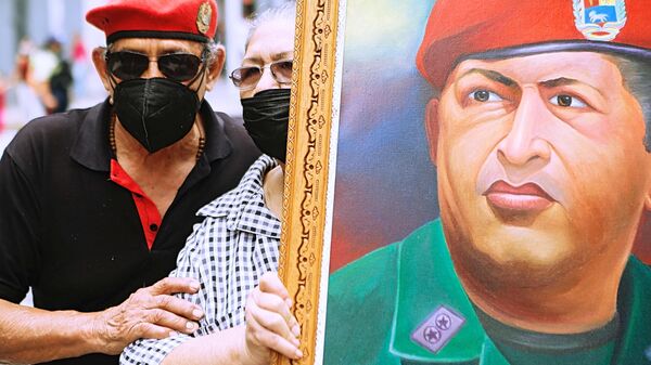 Chávez, presente en la campaña electoral de Venezuela - Sputnik Mundo