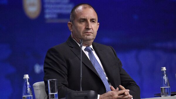 El presidente de Bulgaria, Rumen Radev - Sputnik Mundo