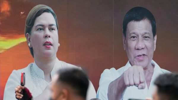 Fotos de Sara Duterte-Carpio y Rodrigo Duterte - Sputnik Mundo