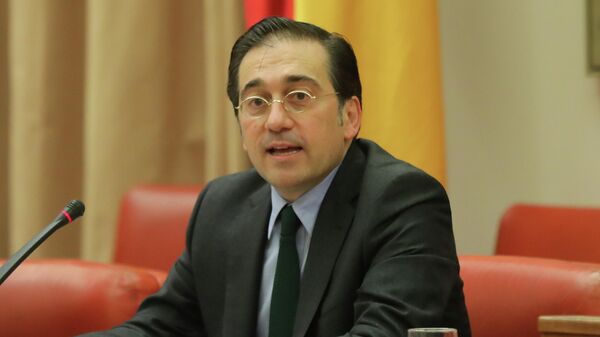 El ministro de Asuntos Exteriores de España, José Manuel Albares - Sputnik Mundo
