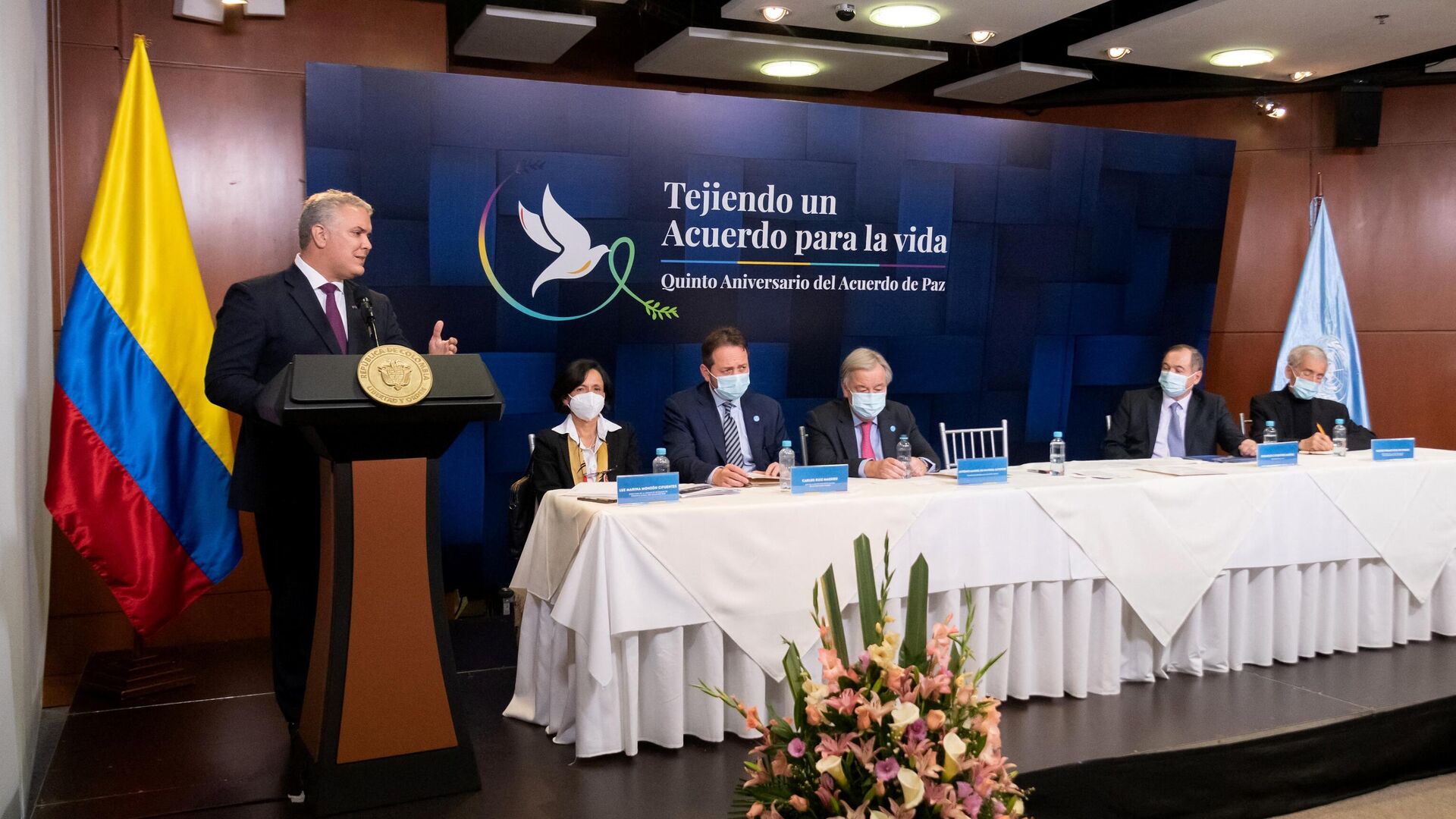 Quinto aniversario de la firma de la paz en Colombia - Sputnik Mundo, 1920, 25.11.2021