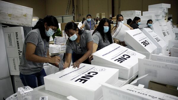 Preparativos para las elecciones generales en Honduras - Sputnik Mundo