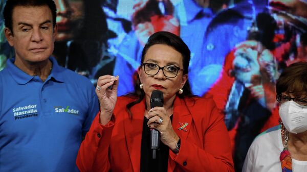 Xiomara Castro, candidata a presidenta de Honduras - Sputnik Mundo