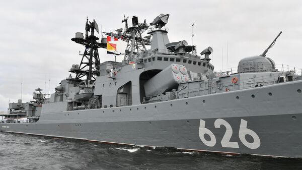 El destructor Vitseadmiral Kulakov de la Flota rusa del Norte - Sputnik Mundo