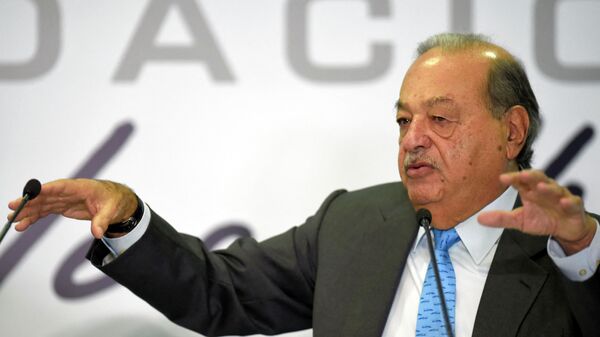 Carlos Slim, magnate mexicano  - Sputnik Mundo
