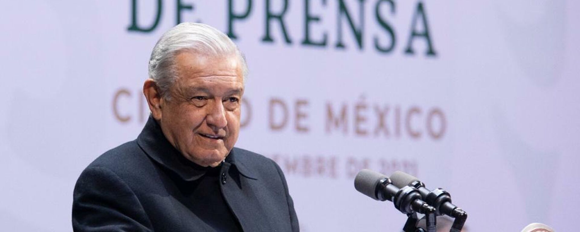 Andrés Manuel López Obrador, presidente de México - Sputnik Mundo, 1920, 01.12.2021