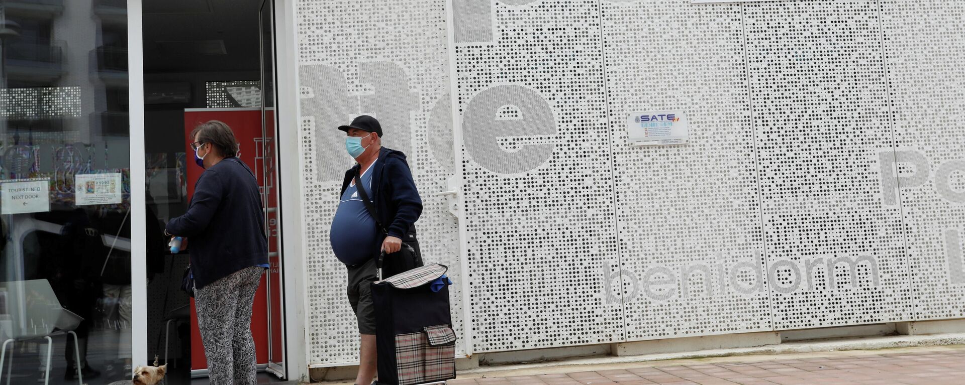 El centro de vacunación en Benidorm El centro de vacunación en Benidorm - Sputnik Mundo, 1920, 02.12.2021