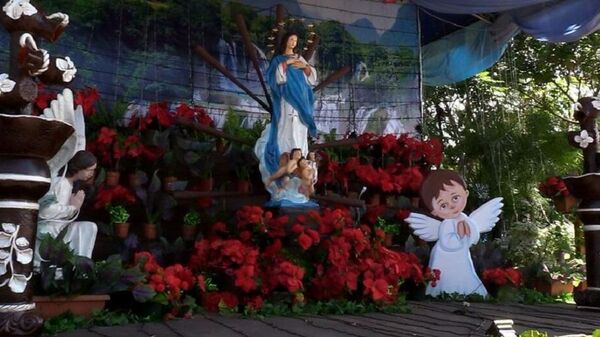 La Purísima: altares a la Virgen María en Nicaragua - Sputnik Mundo
