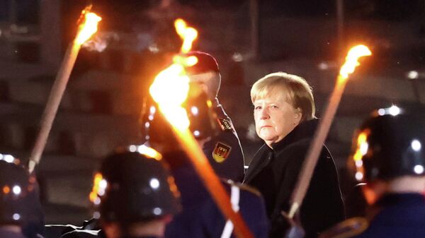 Ceremonia de despedida de Angela Merkel - Sputnik Mundo