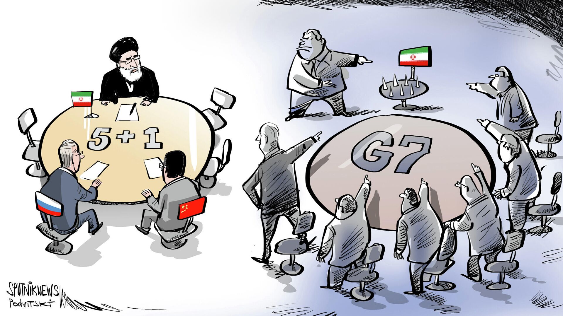 Los países del G7 recomiendan a Irán salvar el acuerdo del PAIC - Sputnik Mundo, 1920, 13.12.2021