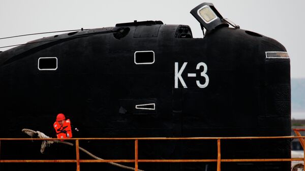 K-3 Leninski Komsomol, primer submarino soviético de propulsión nuclear - Sputnik Mundo