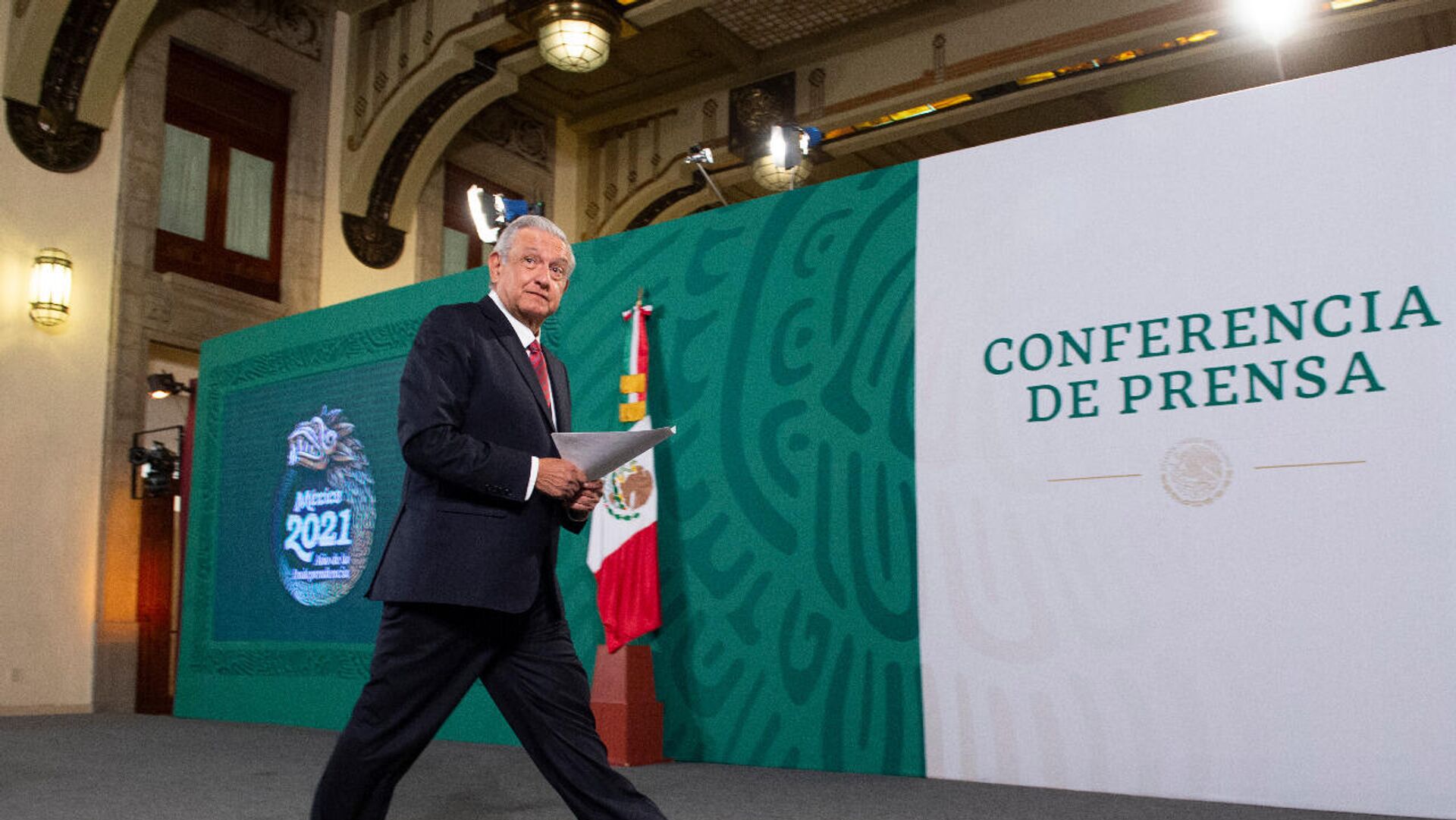 Andrés Manuel López Obrador, presidente de México  - Sputnik Mundo, 1920, 08.01.2022