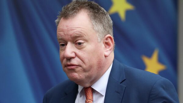 David Frost, secretario de Estado británico para las relaciones con la Unión Europea - Sputnik Mundo