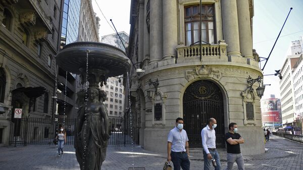 Bolsa de Comercio de Santiago de Chile - Sputnik Mundo