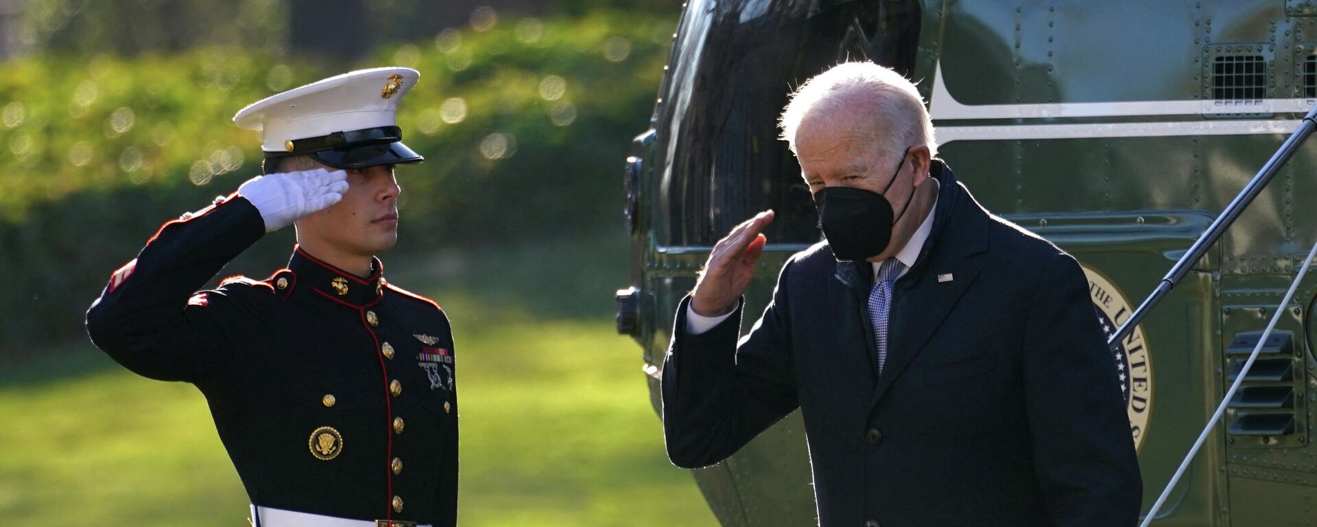 Joe Biden, presidente de EEUU, arriba a la Casa Blanca. Joe Biden, presidente de EEUU, arriba a la Casa Blanca. - Sputnik Mundo, 1920, 21.12.2021