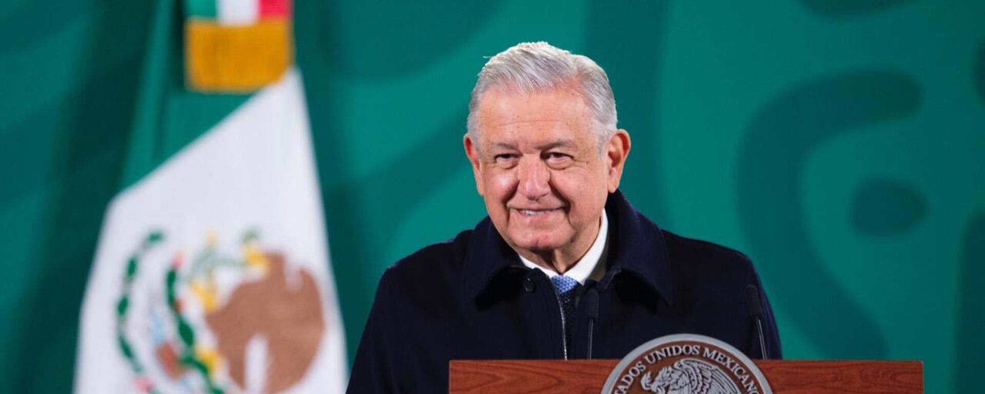 Andrés Manuel López Obrador, presidente de México - Sputnik Mundo, 1920, 22.12.2021