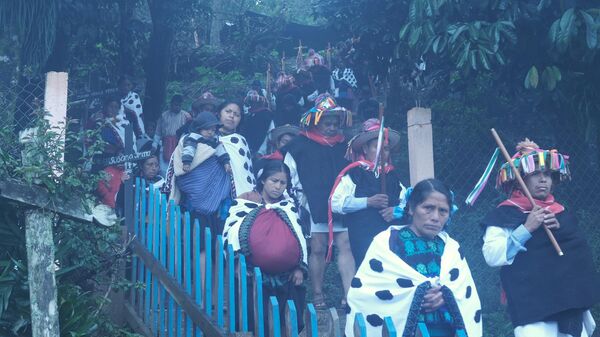 Indígenas de Acteal, Chiapas, conmemoran la masacre perpetrada hace 24 años. - Sputnik Mundo