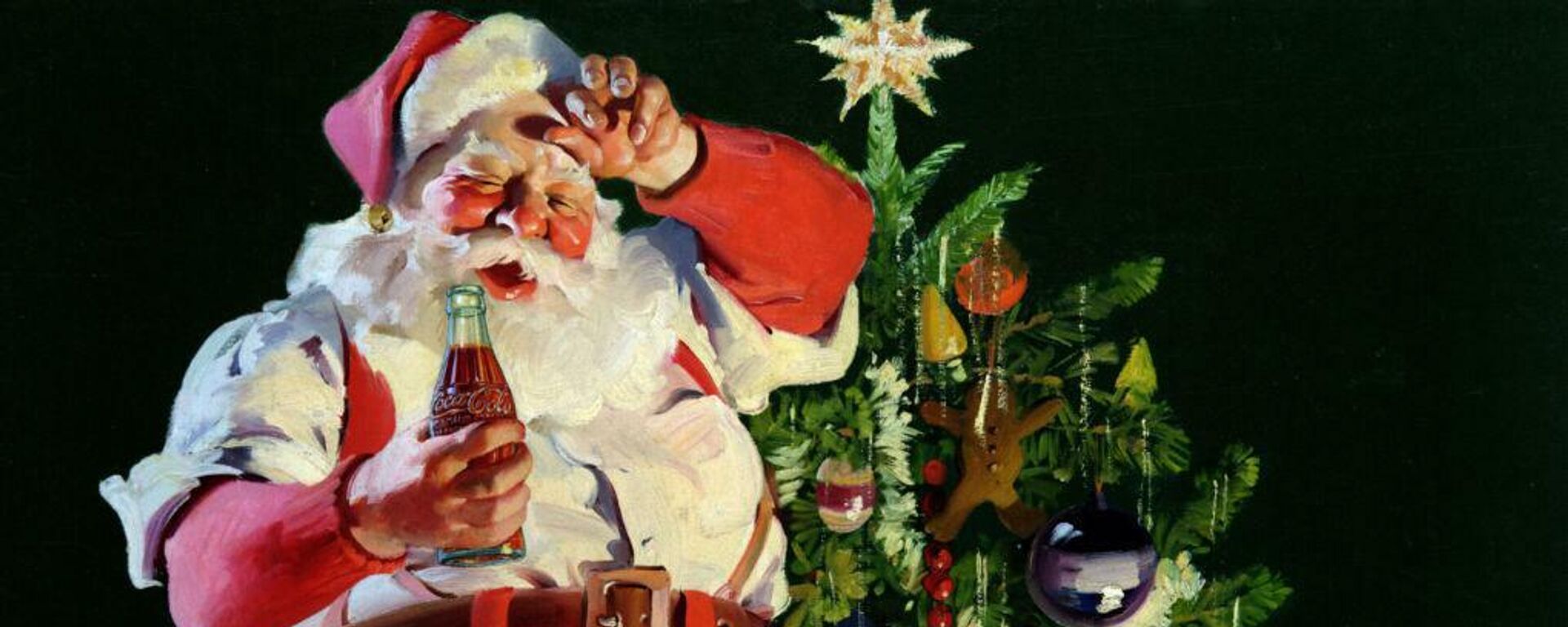 Santa Claus con una Cocacola. - Sputnik Mundo, 1920, 23.12.2021