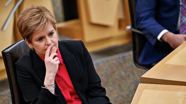Nicola Sturgeon, ministra principal de Escocia - Sputnik Mundo