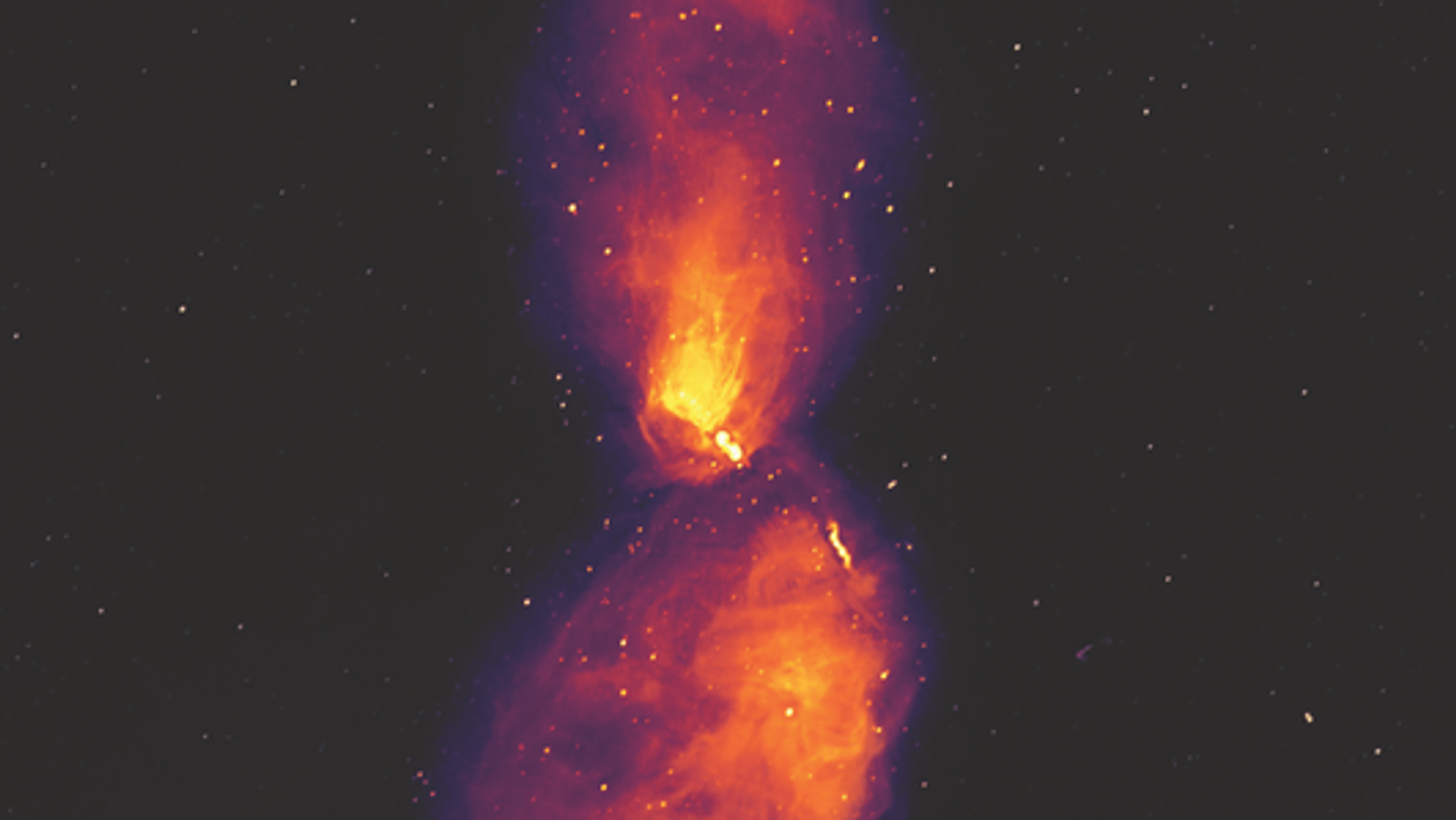Agujero negro en la galaxia Centaurus A.  - Sputnik Mundo, 1920, 27.12.2021