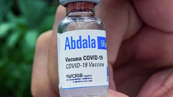 Vacuna cubana Abdala contra COVID-19 - Sputnik Mundo