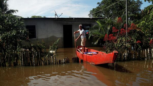 Inundaciones en el estado de Bahía, Brasil - Sputnik Mundo