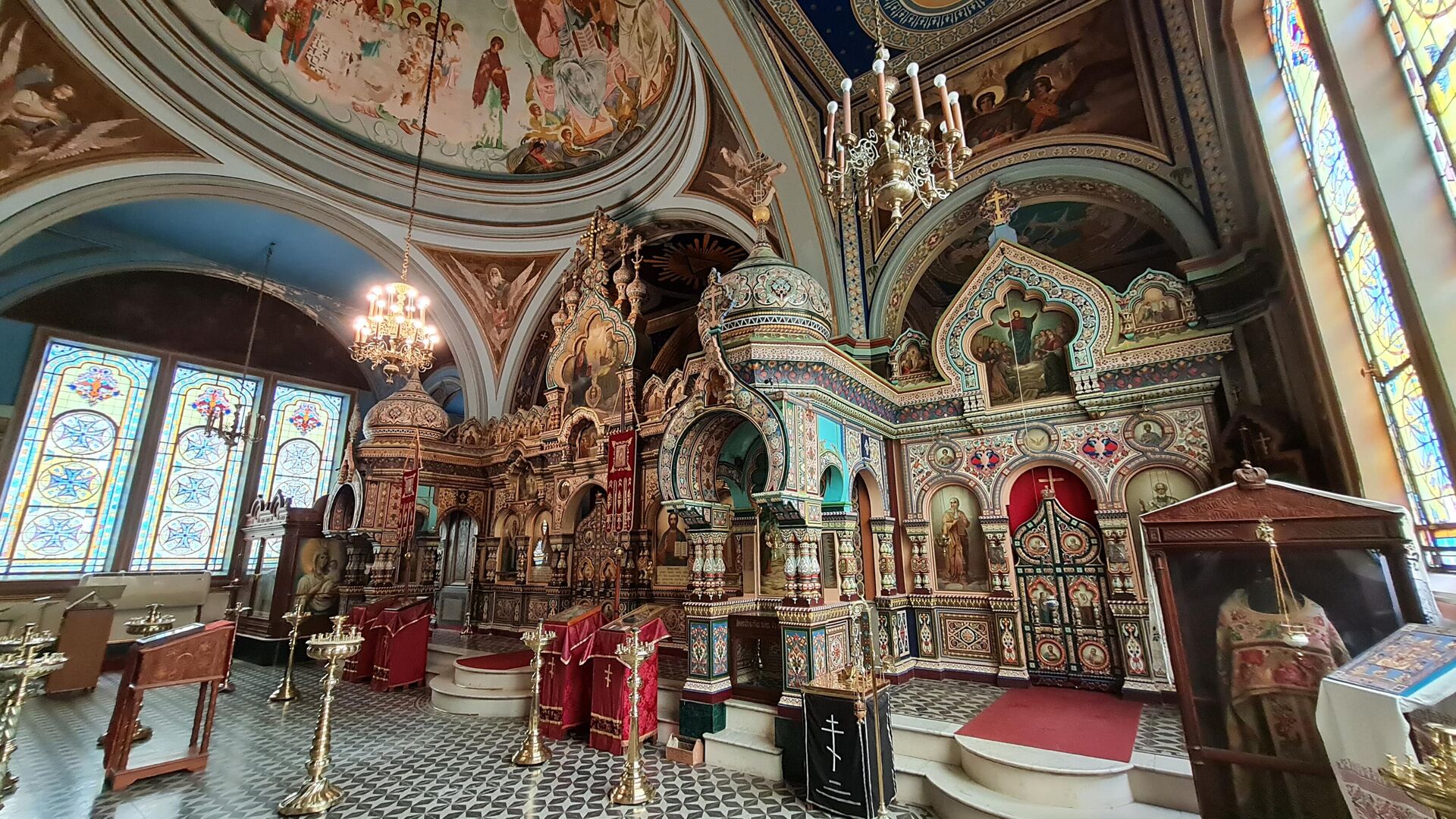 La primera catedral ortodoxa rusa en Sudamérica guarda un magnífico tesoro  en su interior , Sputnik Mundo