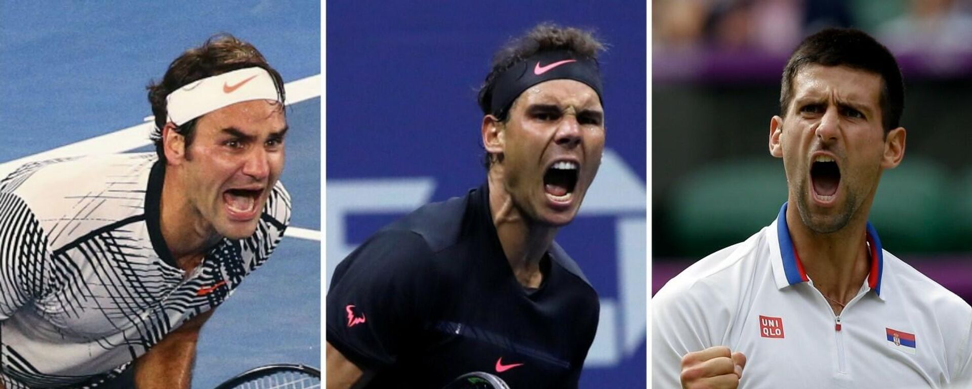 Roger Federer, Rafael Nadal y Novak Djokovic - Sputnik Mundo, 1920, 11.01.2022