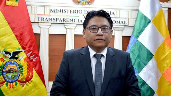   Iván Lima Magne, ministro de Justicia de Bolivia - Sputnik Mundo