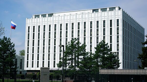 La Embajada rusa en Washington - Sputnik Mundo