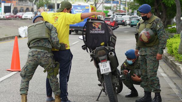Fuerzas de seguridad de Ecuador en Guayaquil - Sputnik Mundo